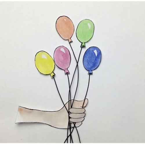 Balloon balloon party celebration birthday... - Stock Illustration  [67854296] - PIXTA